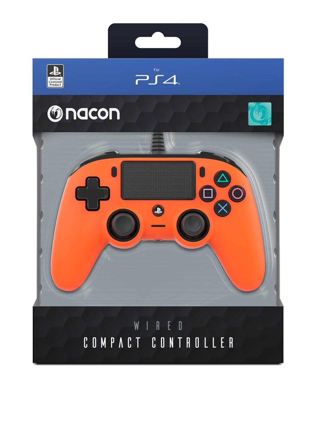 Wired Compact Controller Orange (PS4/PC)