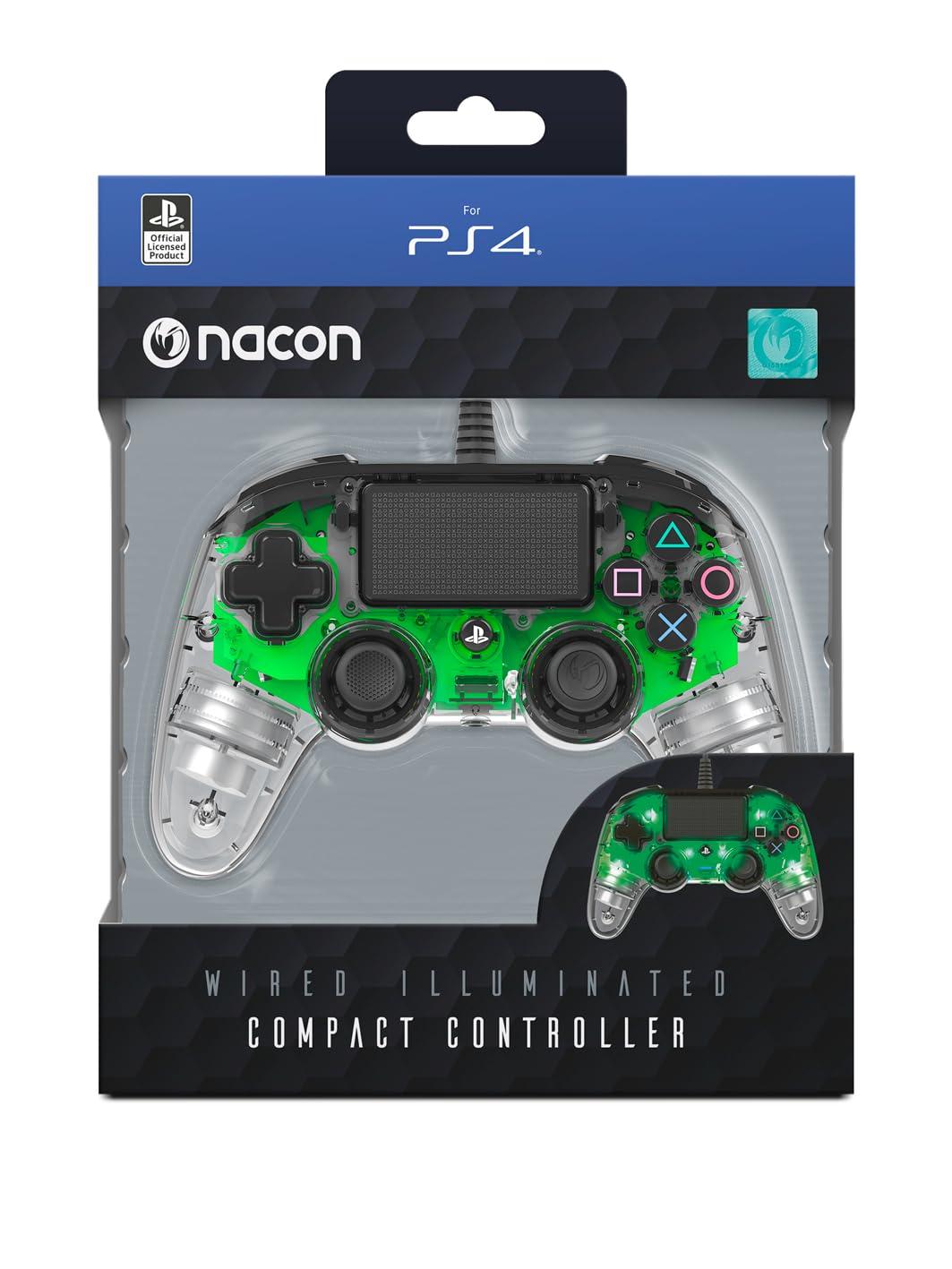 PS4 Nacon Wired Controller Light Green